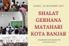 Untuk Melaksanakan Shalat Gerhana Matahari