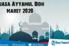 Niat Puasa Ayyamul Bidh Rajab 2020