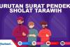 Urutan Surat Dalam Shalat Tarawih 20 Rakaat