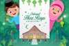 Selamat Hari Raya Aidilfitri Vector