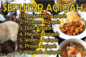 Berikut Ini Hikmah Disyariatkan Aqiqah Kecuali