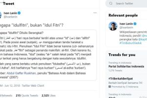 Penulisan Selamat Idul Fitri Yang Benar