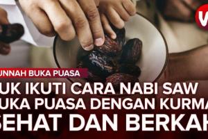 Sunnah Buka Puasa Dengan Kurma Berapa Biji