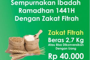 Zakat Fitrah Dibayarkan Dalam Bentuk Brainly