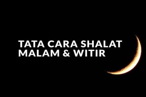 Cara Shalat Witir Tarawih Di Rumah