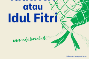 Penulisan Idul Fitri Yang Benar Menurut Kbbi