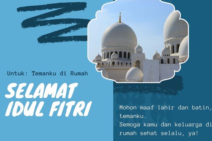 Ucapan Hari Raya Idul Fitri Yang Bisa Diedit. Cara Bikin Ucapan Idul Fitri Keren Lewat Aplikasi dan Situs, Ada