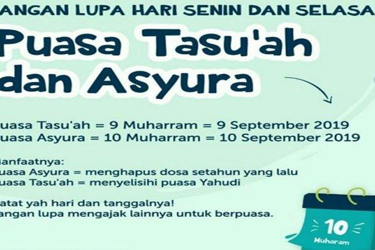 Niat Mandi Puasa Tasua Dan Asyura. Begini Tata Cara dan Niat Lengkap Puasa Tasua dan Asyura,Jatuh