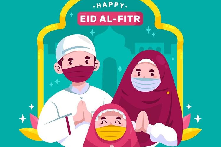 Hari Raya Aidilfitri 2021 Photo Frame. 50 Link Twibbon Lebaran 2021 Disertai Ucapan Selamat Hari Raya