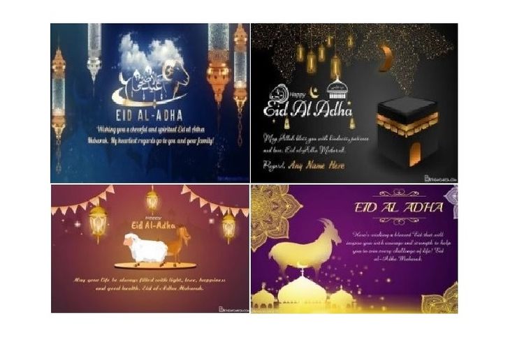 Ucapan Hari Raya Idul Fitri Yang Bisa Diedit. 7 Link Download Kartu Ucapan Idul Adha 1442 H Gratis, Bisa Diedit