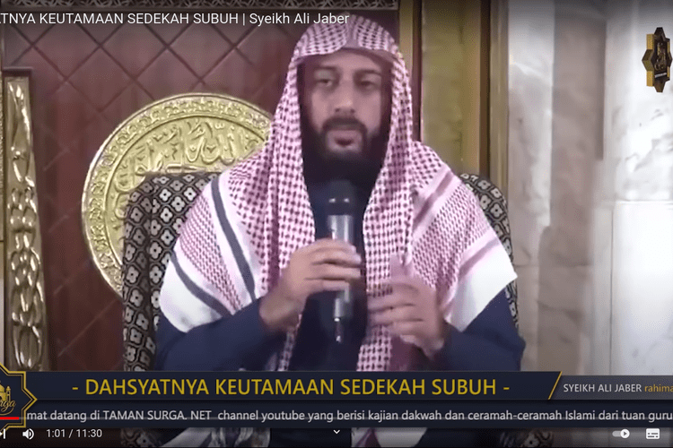 Keutamaan Sedekah Pada Waktu Subuh. Keutamaan Sedekah Subuh Menurut Syekh Ali Jaber, Doa Akan