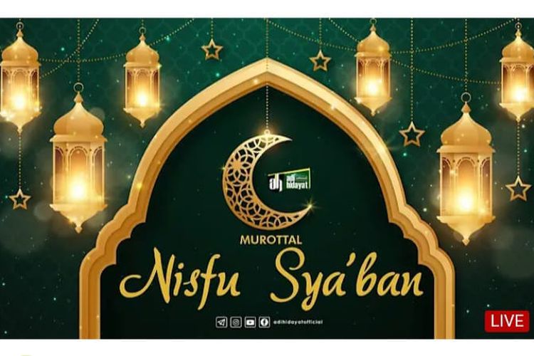 Bacaan Sahur Puasa Nisfu Sya Ban. DOA Niat Puasa Nisfu Sya'ban 2022 Bahasa Arab, Latin Lengkap