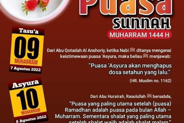 Puasa Asyura Ustadz Adi Hidayat. Rugi Jika Tak Puasa Tasua dan Puasa Asyura Besok, Ustadz Adi