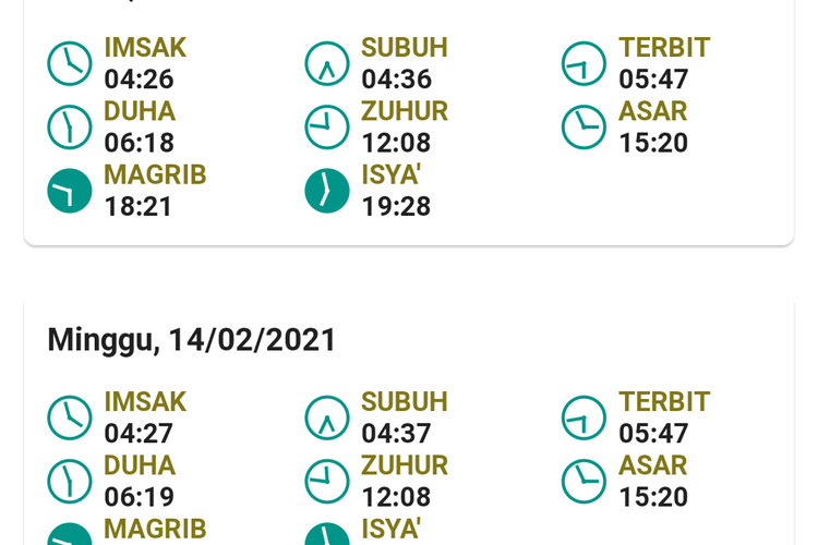 Waktu Imsak Puasa Di Bogor. Jadwal Imsakiyah Puasa Rajab 2021 dan Niat Membatalkannya