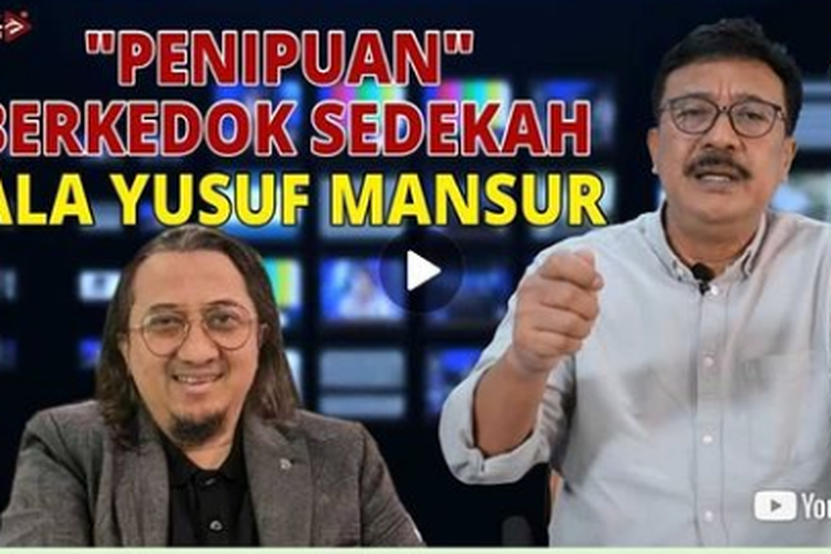 Sedekah Menurut Ustad Yusuf Mansur. Ustadz Yusuf Mansur Menanggapi Dugaan Penipuan Sedekah