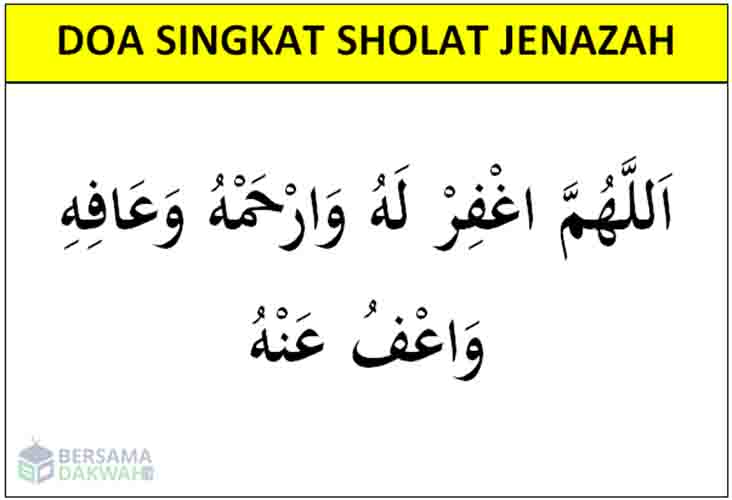 Bacaan Sholat Jenazah Perempuan Takbir Ke 3. Bacaan Sholat Jenazah, Tata Cara, Niat, dan Doa Lengkap