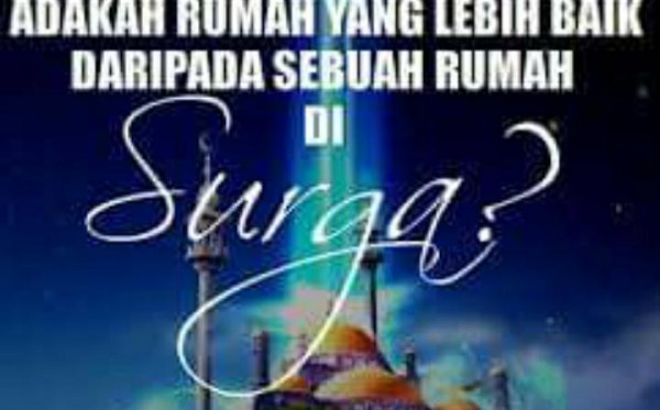 Sholat Tahajud Di Luar Rumah. Tahajud VS Rumah Surga