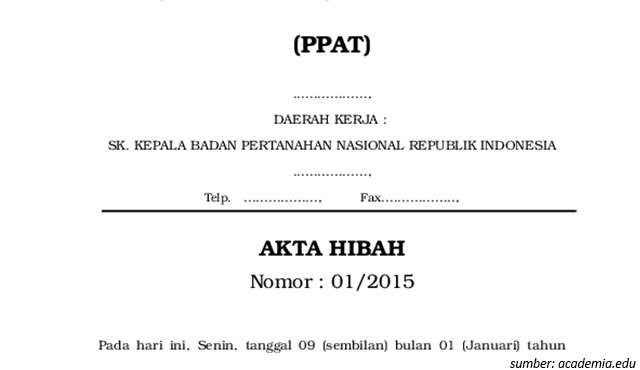 Contoh Akta Notaris Hibah Tanah. Mengenal Akta Hibah: Pengertian, Tarif, hingga Contoh. Wajib Tahu!