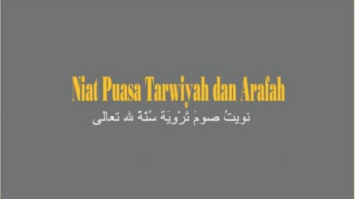 Puasa Arafah Dan Tarwiyah Rumaysho. Niat Puasa Sunah Tarwiyah dan Arafah yang Dilaksanakan 9-10