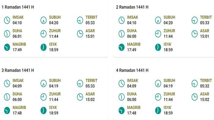 Jam Berapa Buka Puasa Hari Ini Di Sambas. Jadwal Imsakiyah Puasa Ramadhan 2020 untuk Kabupaten