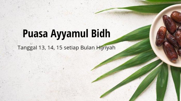 Jadwal Puasa Ayyamul Bidh Bulan September 2020. BESOK Hari Kedua Puasa Ayyamul Bidh Bulan September 2022, Ini