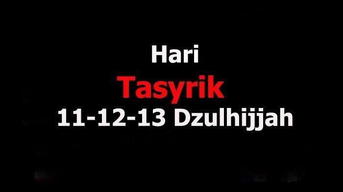 Larangan Puasa Setelah Idul Adha. Apa Itu Hari Tasyrik? Ini 4 Amalan yang Dianjurkan saat Hari Tasyrik