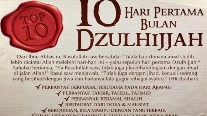 Tata Cara Dan Niat Puasa Dzulhijjah. Tata Cara Puasa Dzulhijjah, Puasa Tarwiyah & Puasa Arafah Idul