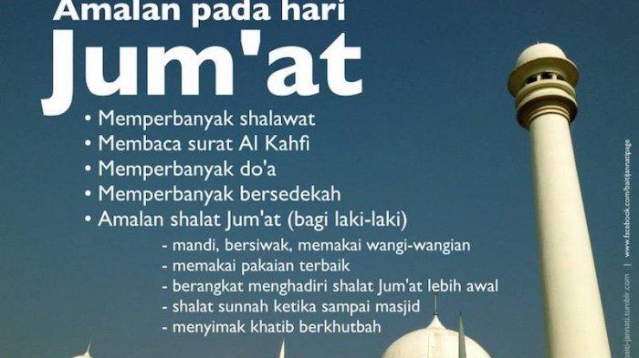 Sedekah Hari Jumat Jam Berapa. Jika Ingin Doa Diijabah Allah SWT, Lakukan 4 Amalan ini di Hari