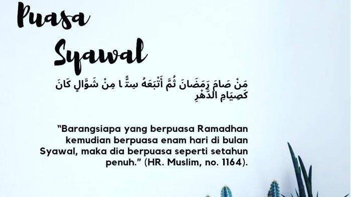 Niat Puasa Syawal Di Hari Kamis. Niat Puasa Syawal Digabung dengan Puasa Sunnah Senin Kamis