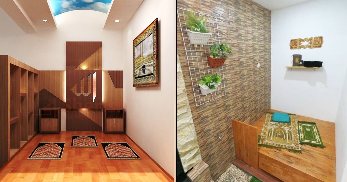 Tempat Sholat Di Rumah Minimalis. 11+ Desain Ruang Salat Minimalis di Dalam Rumah yang Tak