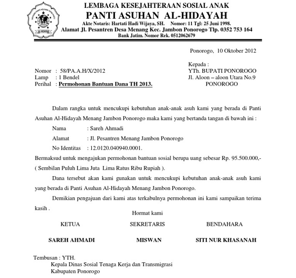 Contoh Proposal Zakat Infaq Dan Shodaqoh. Contoh Surat Permohonan Zakat Infaq Dan Shodaqoh