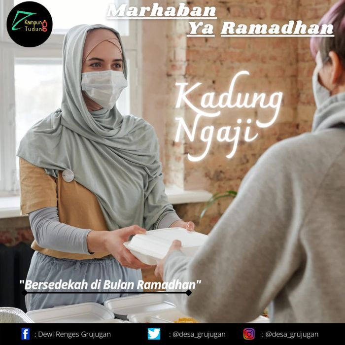 Dalil Tentang Sedekah Menolak Bala. Bersedekah Dibulan Ramadhan!! Kadung Ngaji (Kampung Tudung