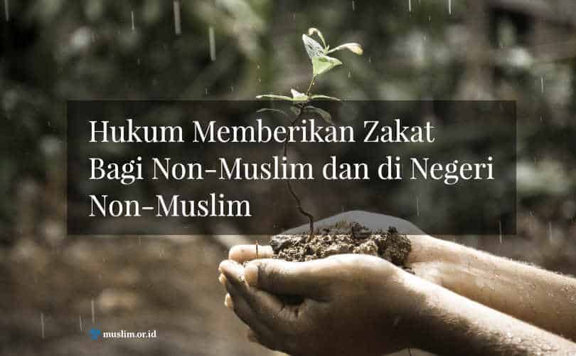 Hukum Zakat Untuk Non Muslim. Hukum Memberikan Zakat Bagi Non-Muslim dan di Negeri Non