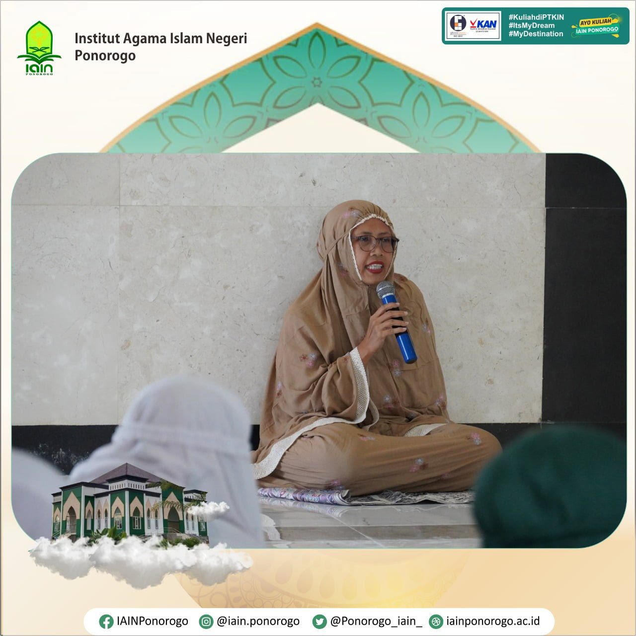 Shalat Berjamaah Akan Mendapatkan Balasan Dari Allah Berupa. “Jangan bosan melakukan kebaikan”. Ajakan Rektor IAIN Ponorogo