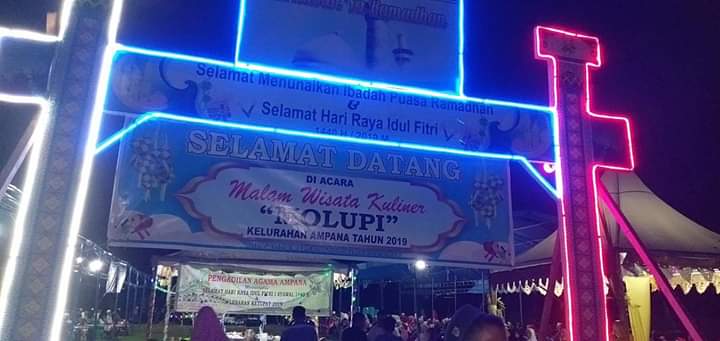 Jadwal Sholat Jumat Di Ampana. 18 Tenda Ramaikan “Malam Molupi” Kelurahan Labiabae di Ampana