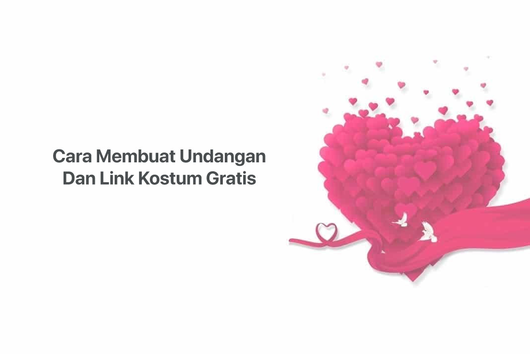 Cara Membuat Undangan Aqiqah Online. Cara Membuat Undangan dan Link Kostum Gratis!