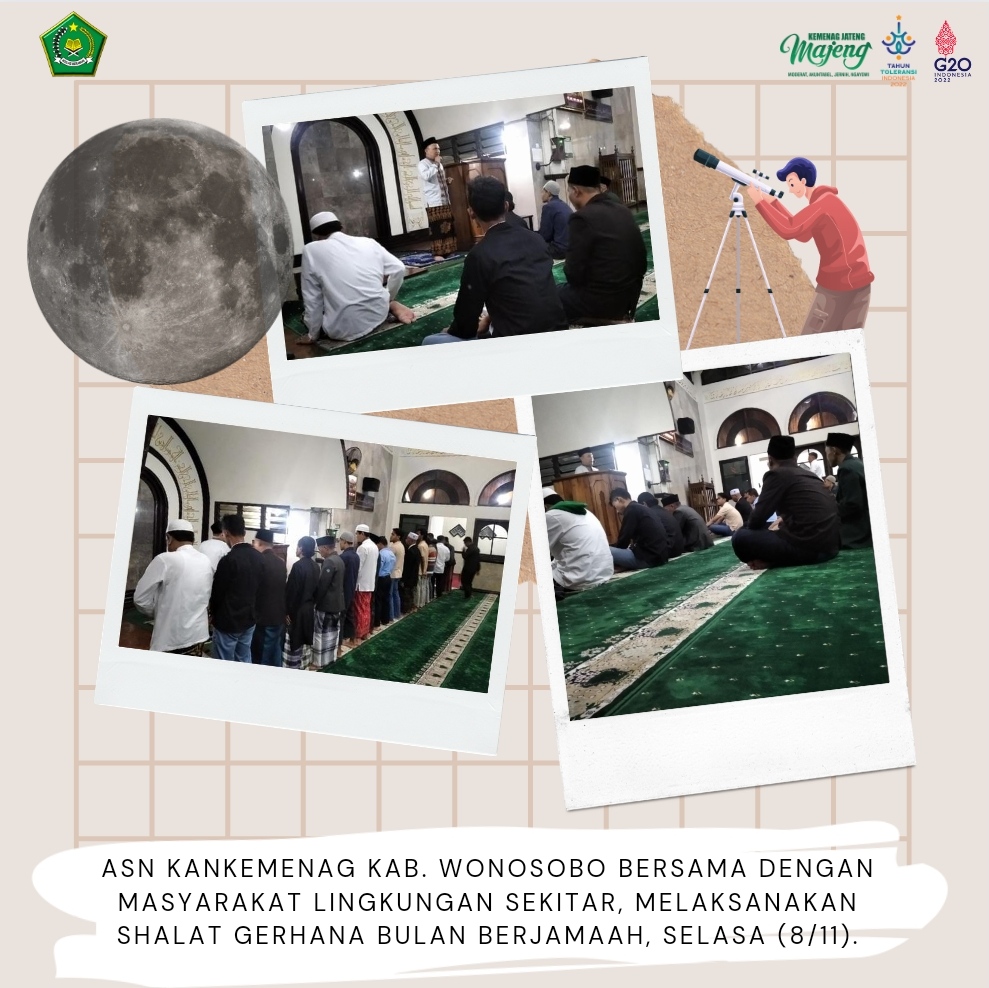 Shalat Gerhana Sendiri Boleh Tidak. Masjid Abu Dardiri Menggelar Shalat Sunnah Gerhana Berjamaah