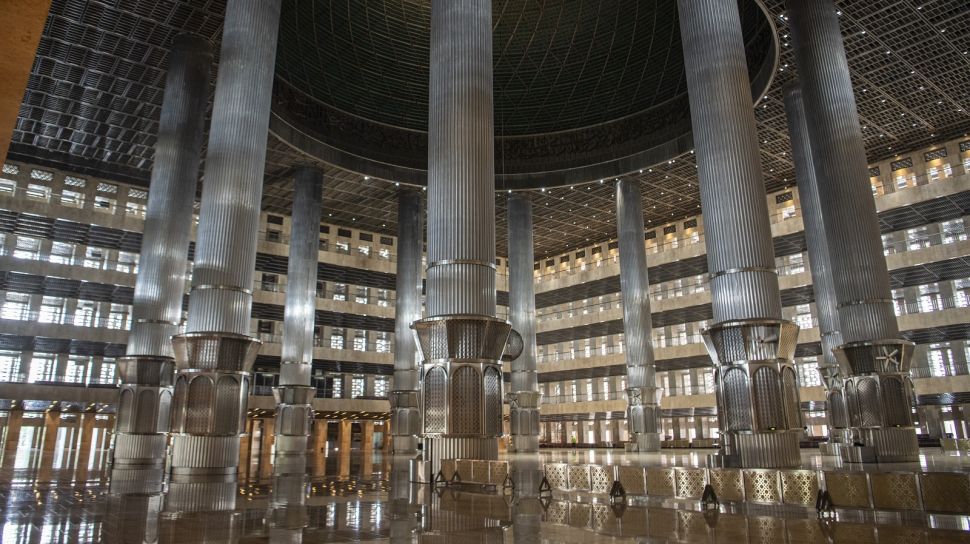 Masjid Istiqlal Sholat Idul Fitri 2021. Masjid Istiqlal Batal Gelar Sholat Idul Fitri karena COVID-19