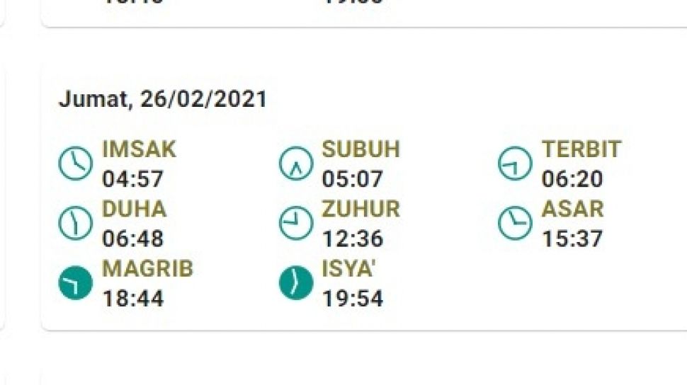 Jadwal Sholat Denpasar Hari Ini 2021. Jadwal Sholat dan Buka Puasa Denpasar 26 Februari 2021