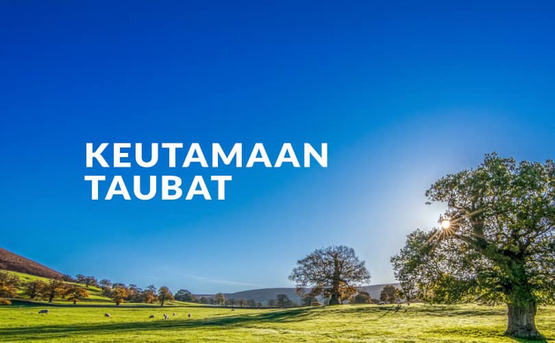 Doa Sholat Taubat Nasuha Rumaysho. Keutamaan Taubat