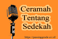 Ceramah Singkat Tentang Sedekah Bahasa Sunda. ceramah singkat tentang sedekah bahasa sunda