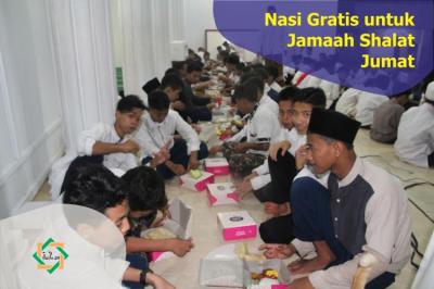 Shalat Jum'at Memiliki Keutamaan Yaitu. Nasi Gratis Jamaah Shalat Jumat