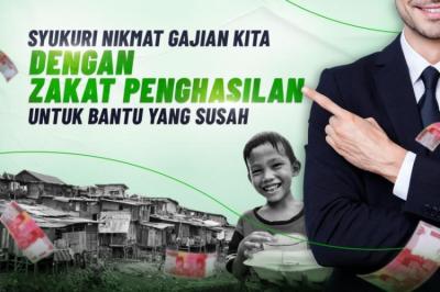 Bayar Zakat Fitrah Melalui Act. Syukuri Nikmat Gajian dengan Zakat Penghasilan, Zakat Mal Kita