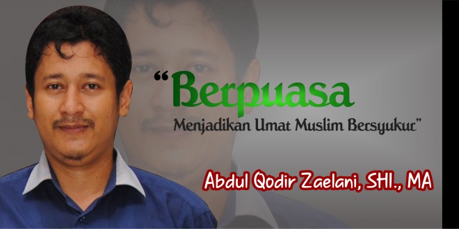 Ibadah Zakat Adalah Ibadah Sebagai Bentuk Rasa Titik-titik Kepada Allah Subhanahu Wa Ta'ala. Berpuasa Menjadikan Umat Muslim Bersyukur – Fakultas Syari'ah