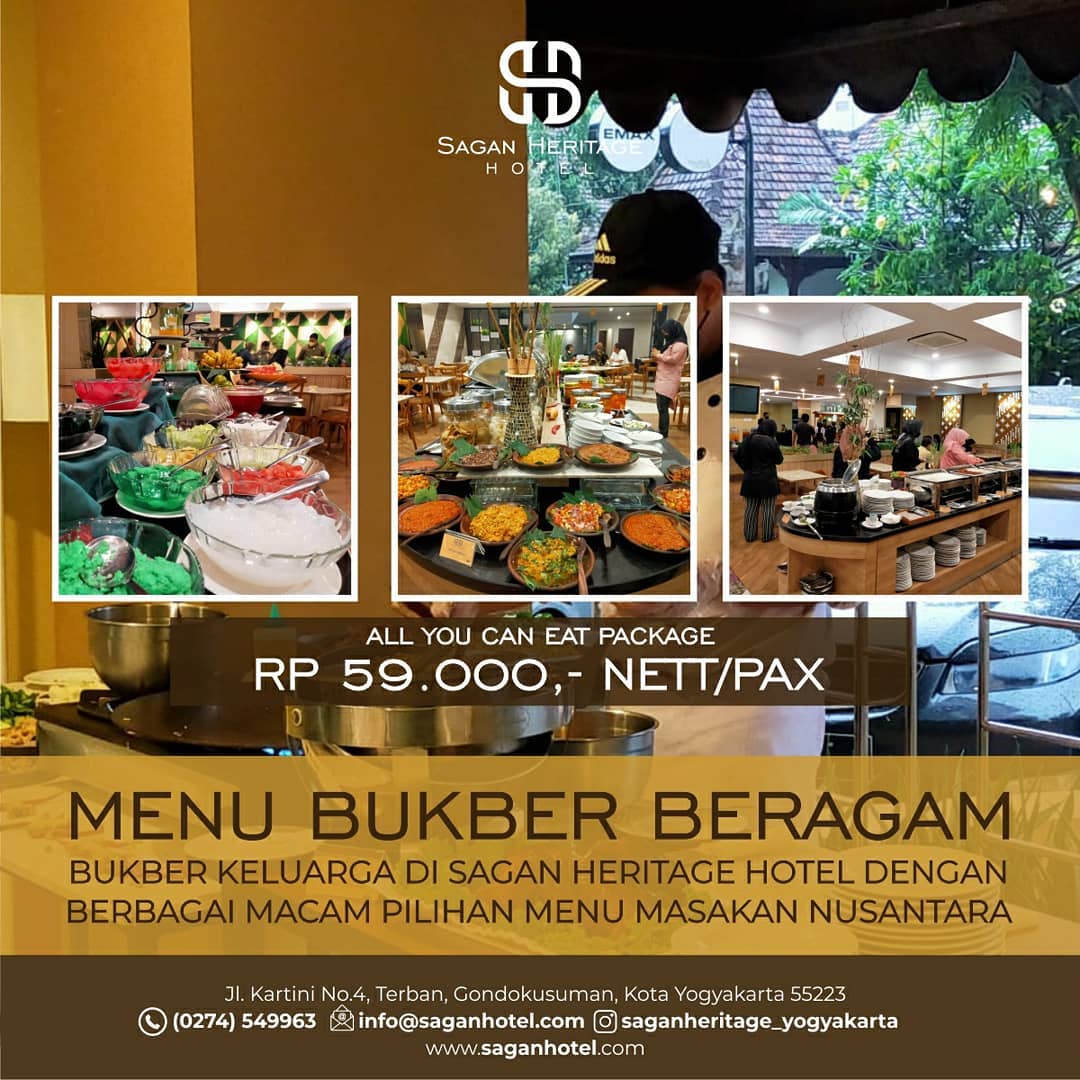 Buka Puasa Yang Enak Di Jogja. Daftar All You Can Eat di Hotel Jogja Promo Bulan Ramadan 2022