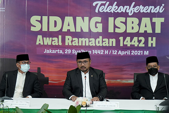 Bulan Puasa Jatuh Pada Tgl. Pemerintah Tetapkan 1 Ramadan 1442 Hijriah Jatuh pada Selasa