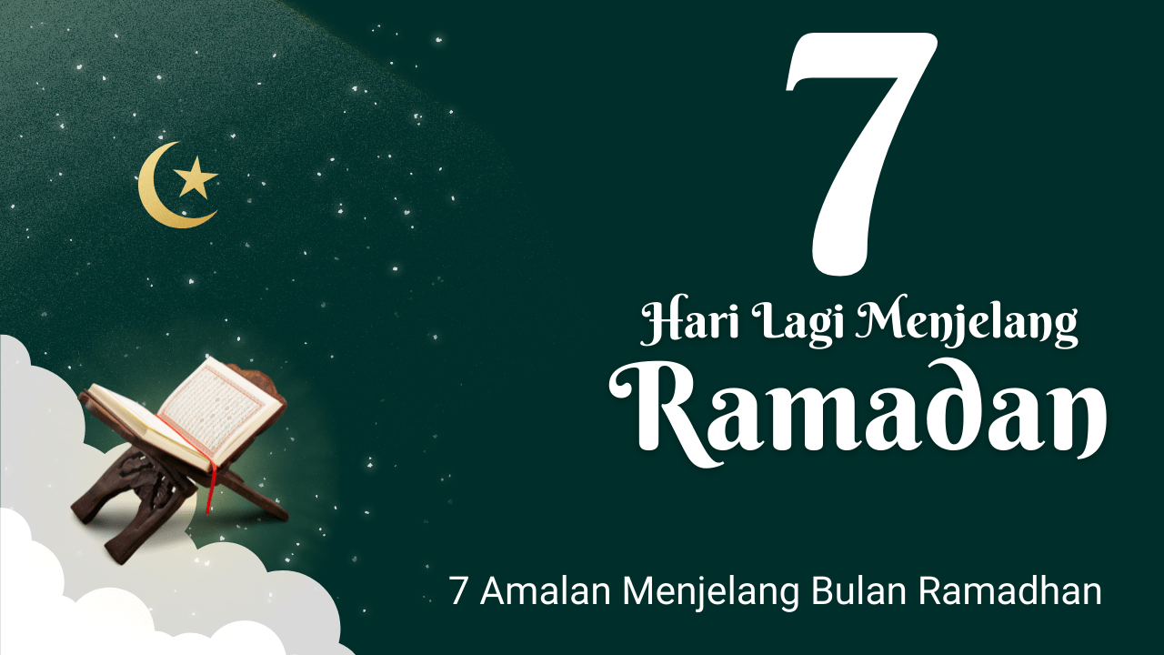 Bayar Hutang Puasa Menjelang Ramadhan. 7 Amalan Menjelang Bulan Suci Ramadhan